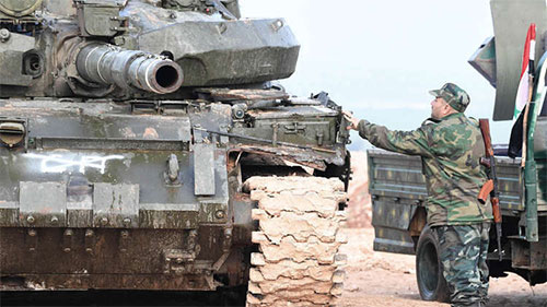 Tropas sirias inician ofensiva militar en campo de Hama